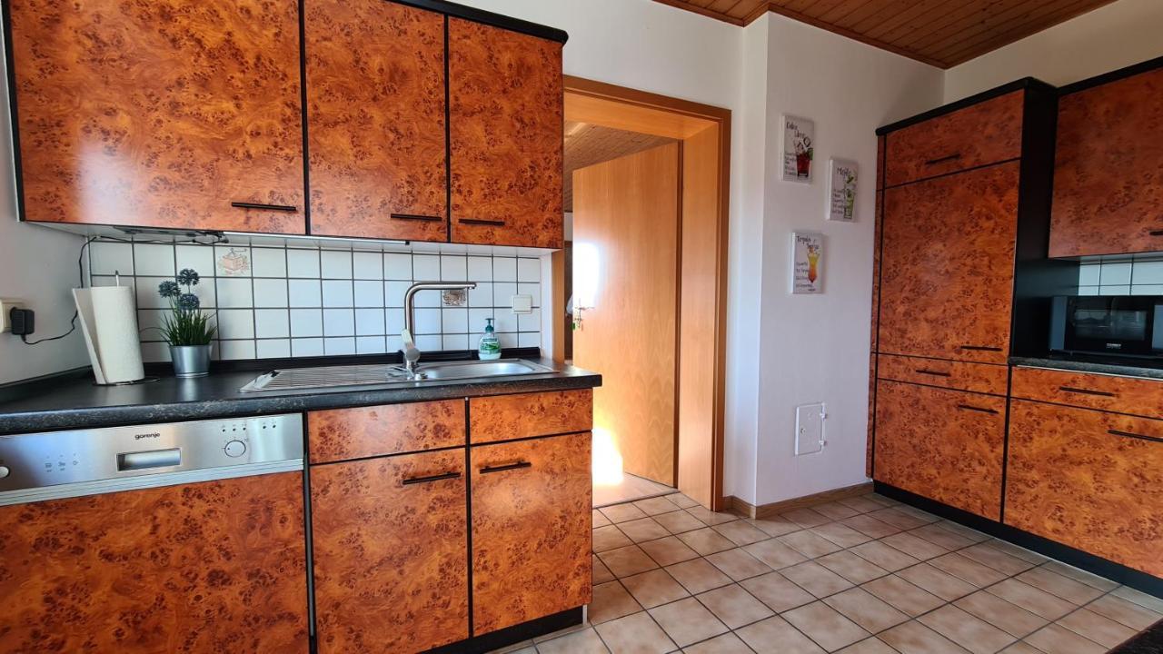 Moderne Ferienwohnung Mit Eigenem Garten Und Traumhaften Blick Wilhelmsthal Kültér fotó