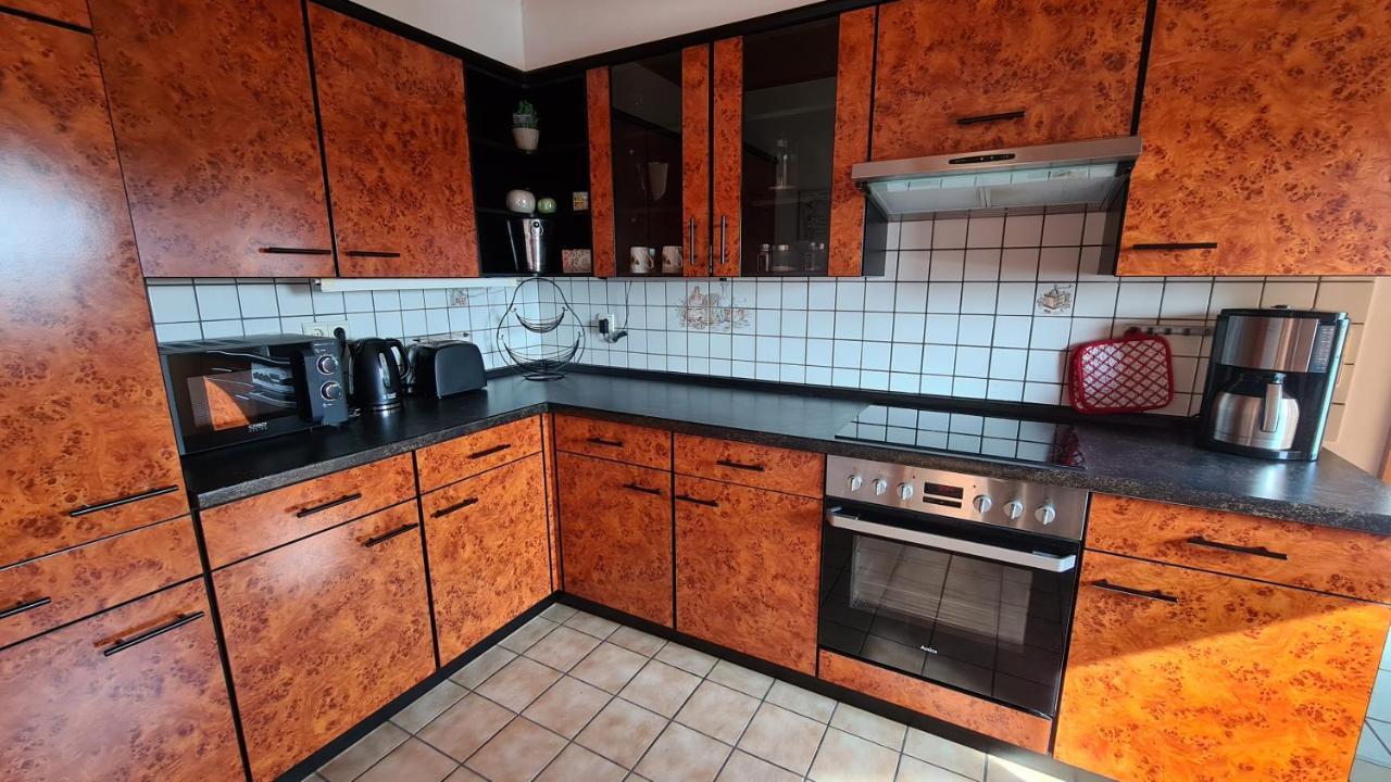 Moderne Ferienwohnung Mit Eigenem Garten Und Traumhaften Blick Wilhelmsthal Kültér fotó